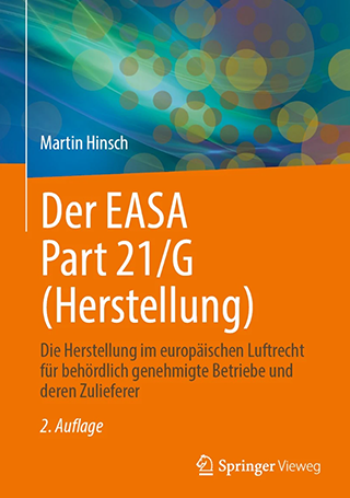 Cover_Der EASA komprimiert Der EASA Part 21/G (Herstellung) - Prof. Dr. Martin Hinsch