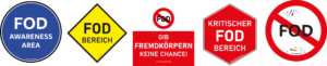 FOD Aufkleber alle