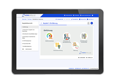 Hautschutz Training Online Arbeitssicherheit